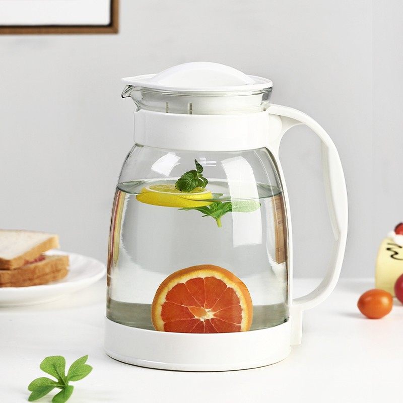 冷水壶大容量玻璃耐高温凉白开水杯茶壶水壶家用果汁壶防爆凉水壶,餐饮具,冷水壶,淘宝优惠券,粉丝福利购,淘宝优惠卷
