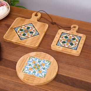 竹制品大全楠竹隔热垫锅垫防烫垫餐桌垫盘垫杯垫家用厨房耐摔防烫