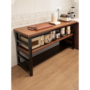 墙边小窄桌床边夹缝细长桌子床头床尾长条收纳柜靠墙边厨房置物架