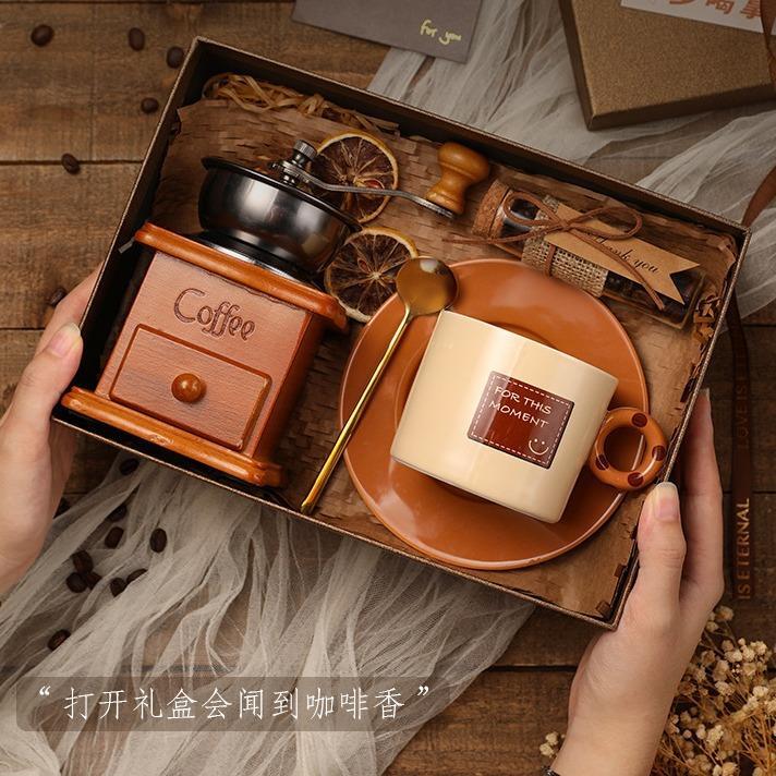 手摇磨豆机咖啡豆研磨机家用手磨咖啡机小型咖啡磨粉机手动研磨器