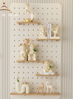 洞洞板装饰小摆件入户玄关洞洞板装饰摆件小户型房间装饰摆设进门