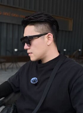【我敢】爆款大框墨镜显脸小百搭潮流防紫外线简约方框网红时尚眼