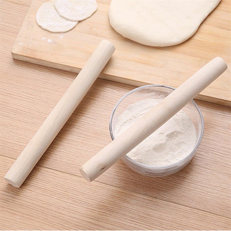 Kitchen Wooden Rolling Pin Noodle Roller Dough Roller Pastry