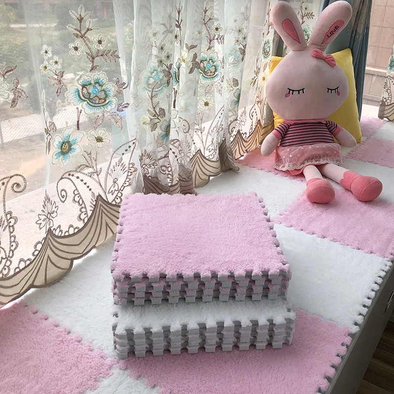 飘窗垫阳台垫2024新款窗台垫飘窗垫裁剪床边毯拼接地毯卧室松弛感