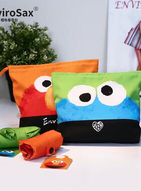 EnviroSax牛津防泼水韩版拉链收纳袋手腕包有内衬化妆包手拿包