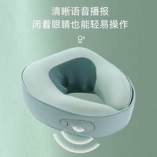 小悠颈椎颈部充电按摩仪热敷办公室低头族便携多功能护颈仪按摩器