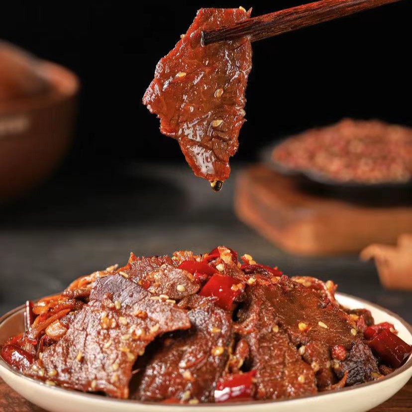 重庆开州文阿妹椒麻牛肉开袋即食冷吃牛肉无添加麻辣鲜香