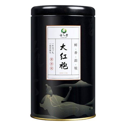 大红袍茶叶罐装新茶100克岩茶浓香型茶叶单罐