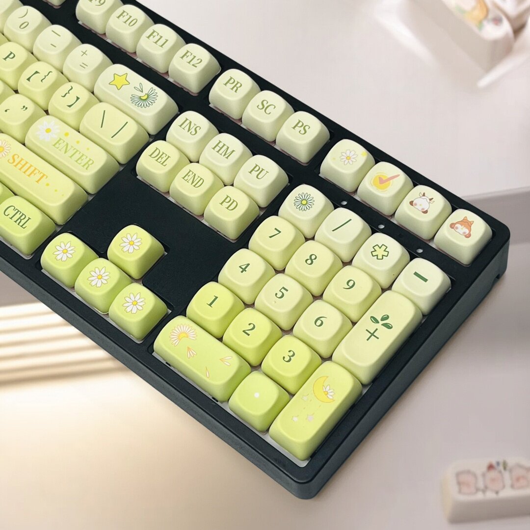 DM108键三模无线机械键盘蓝牙2.4G静音轴RGB低延迟无畏契约游戏CF