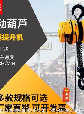 浙江五一双鸽 1T-30T起重葫芦环链提升机DHT-Z 固定式电动葫芦