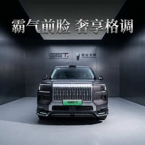极氪9XGBT包围双色日行灯无损