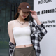 春夏可外穿一体式 美背文胸打底上衣 背心吊带女内搭带胸垫2025新款