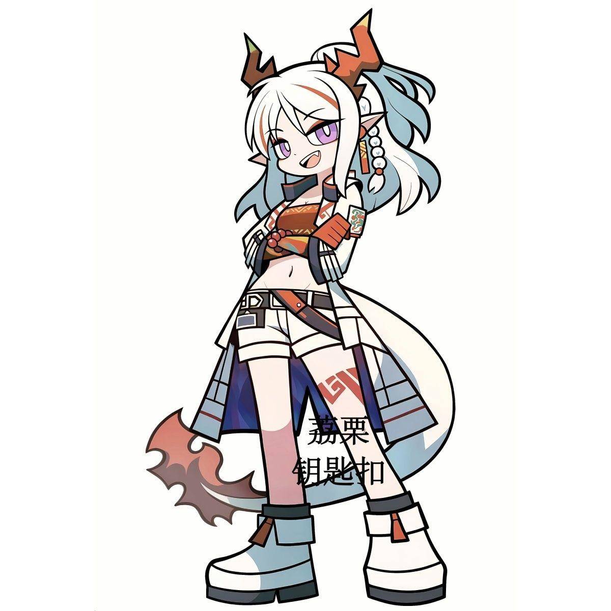 明日方舟:高颜值夕 年精美周边二次元游戏立牌桌面摆件装饰收藏品