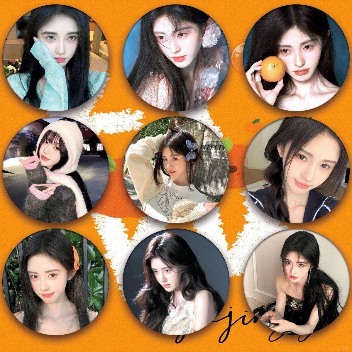 新鞠婧祎吧唧徽章粉丝应援物料明星爱豆周边包包挂件自制diy痛包