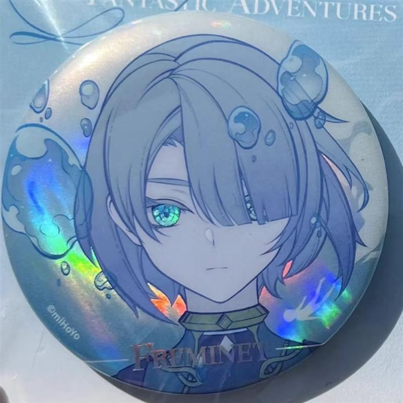 游戏菲米尼吧唧特尔克西的奇幻历险系列吧唧二次元自制同人徽章