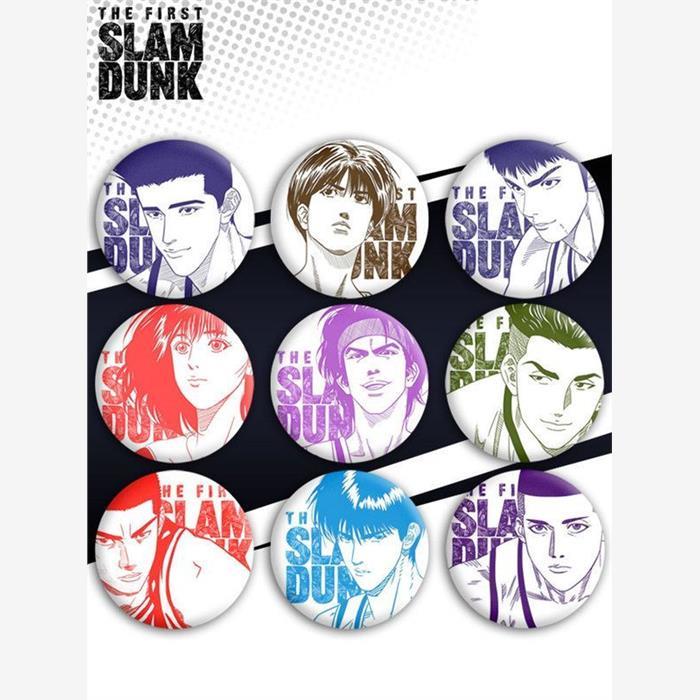 灌篮高手动漫周边流川枫樱木花道二次元吧唧谷子胸章徽章定制挂件