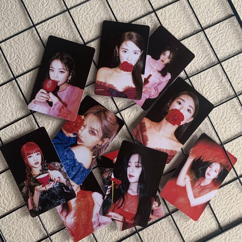 .(G)I-DLE组合 I Burn专辑小卡 GIDLE随机卡NEVERLAND 火花