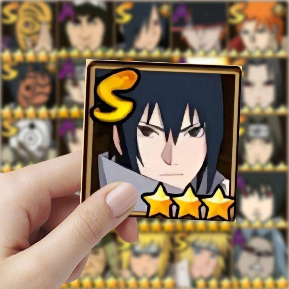 177张火影忍者图标头像贴纸鸣人佐助卡卡西小南带土电脑手账贴画
