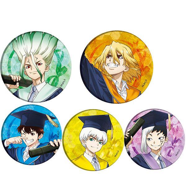 石纪元周边徽章石神千空浅雾幻西園寺 羽京克罗姆挂件胸针吧唧