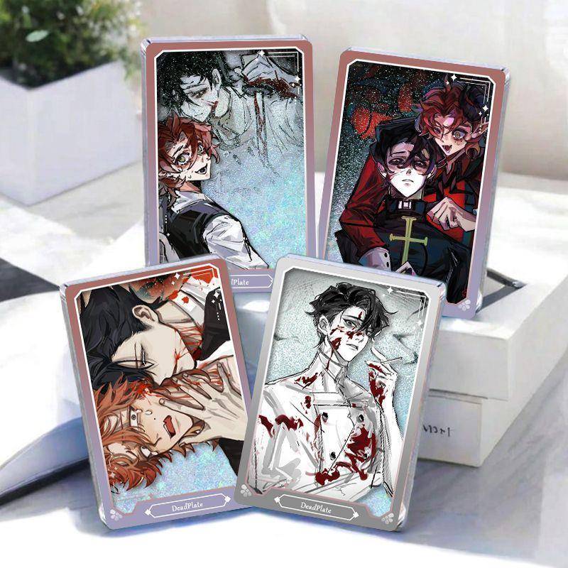 deadplate死盘子流沙麻将咕卡吧唧生日礼物徽章摆件立牌学生咕卡