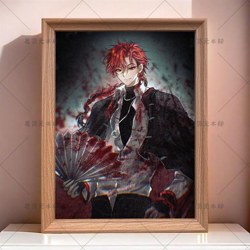 时光人vein同人手绘海报图桌面相框照片周边简约