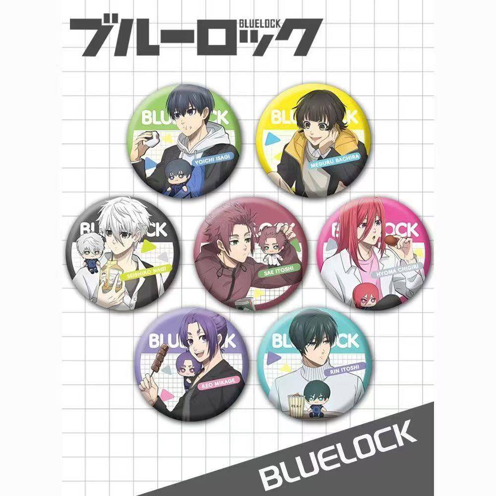 【现货】蓝色监狱周边咀嚼玩偶游食吃东西吧唧徽章洁世一凪诚士郎