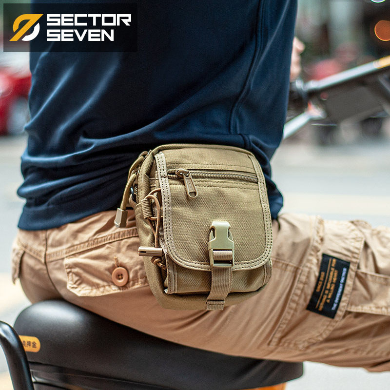 甲壳虫第7区多功能战术腰包附件挂包户外5寸智能手机零钱包