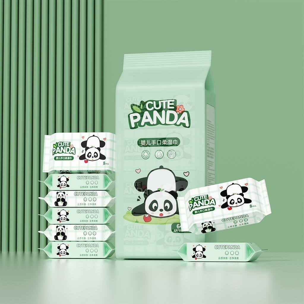 一次性消毒湿巾独立小包装商用