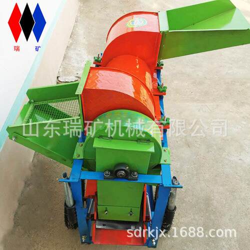粒徽小型家用电谷WUI动打谷机玉米脱机子高粱水稻藜麦脱粒安机