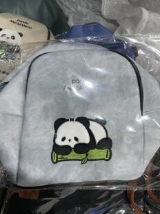 雾霾蓝双肩包pu日常通勤学生背包