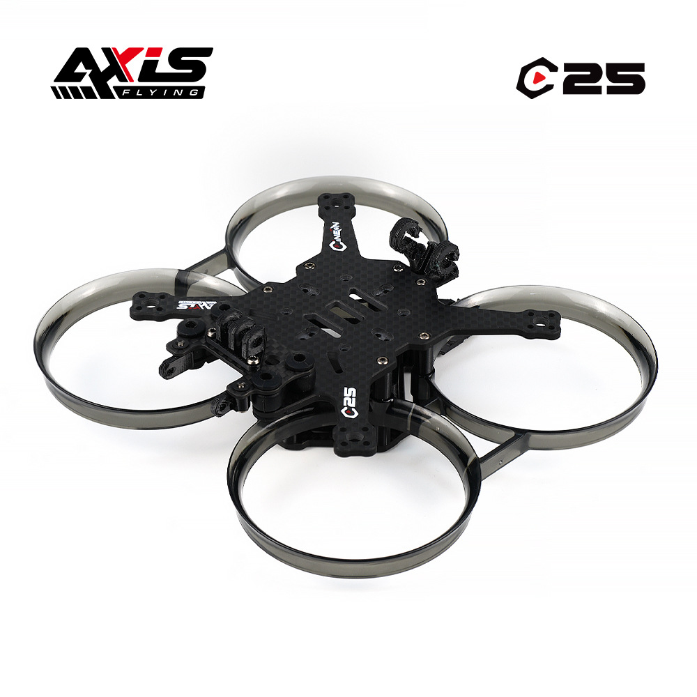 酷飞axisflying C25机架 2.5寸 FPV穿越机超轻机型注塑涵道圈圈机