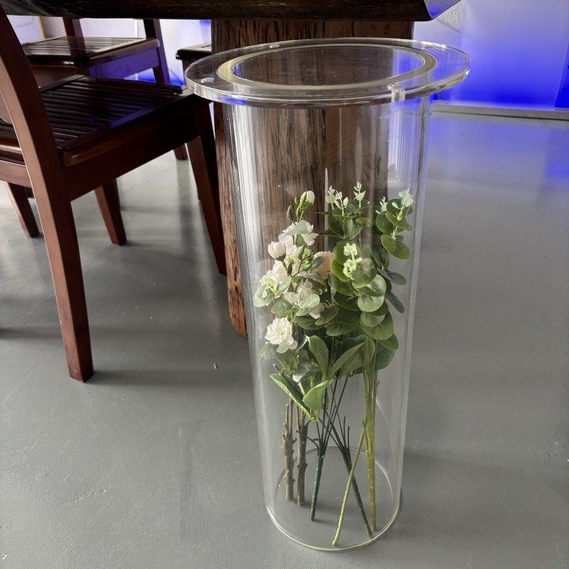 高透明圆形亚克力桌腿大直径吧台腿岛台支架空心实心圆柱脚定制,住宅家具,桌腿/桌架,淘宝优惠券,粉丝福利购,淘宝优惠卷