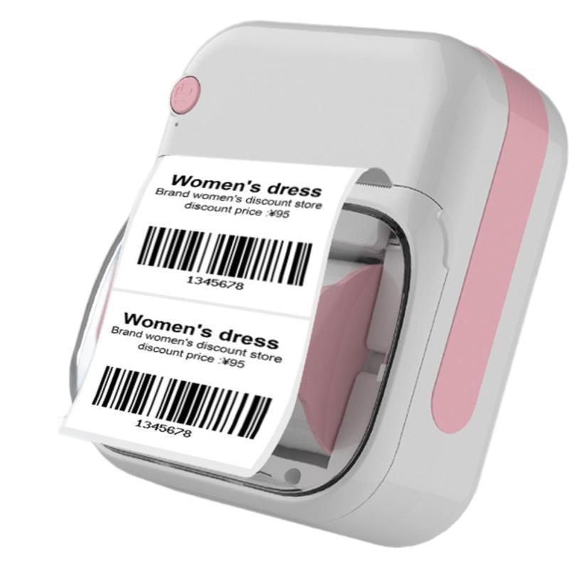 B3标签打印机蓝牙热敏跨境商用小型家用手持吊牌价格标签机条码机
