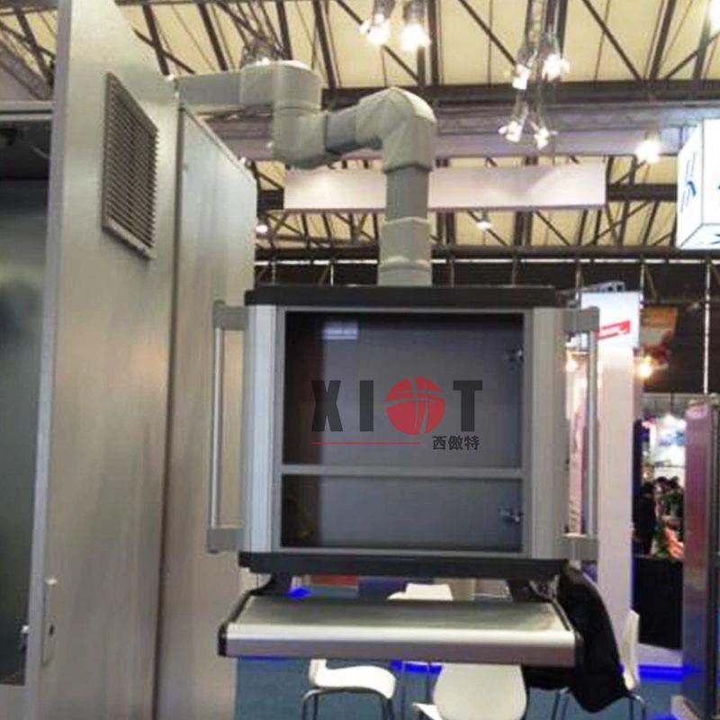 铝合金电箱 人机界面操作箱 7寸触摸屏控制盒 数控机床吊臂箱