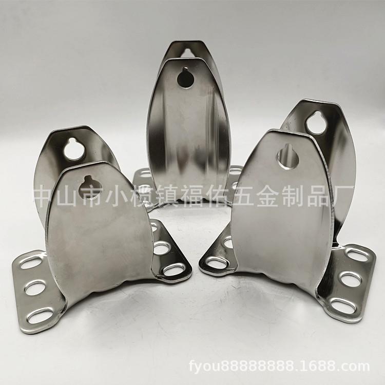 现货不锈钢支架脚轮防锈耐用手推车搬运车板车轮子不锈钢脚轮支架