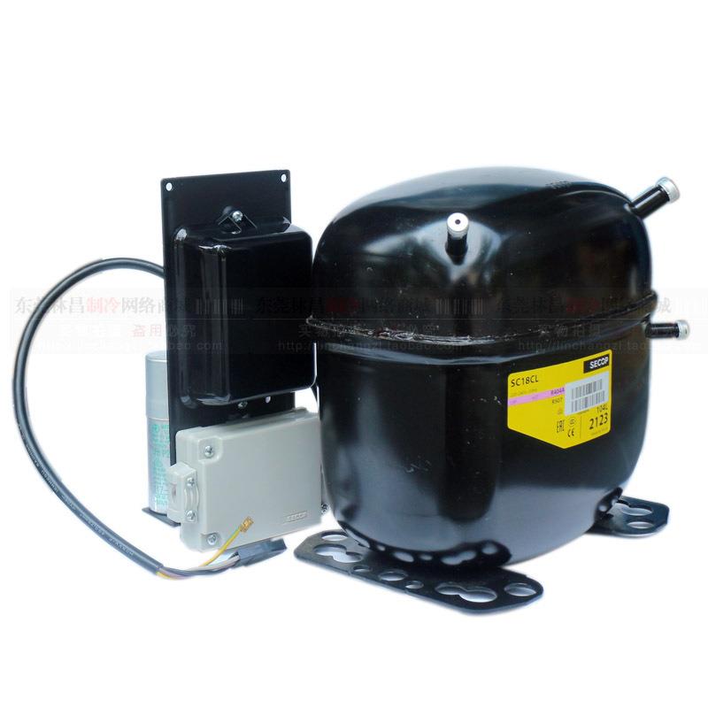 思科普SECOP压缩机 SC18CM SC15CM R22 低温冷柜制冷压缩机