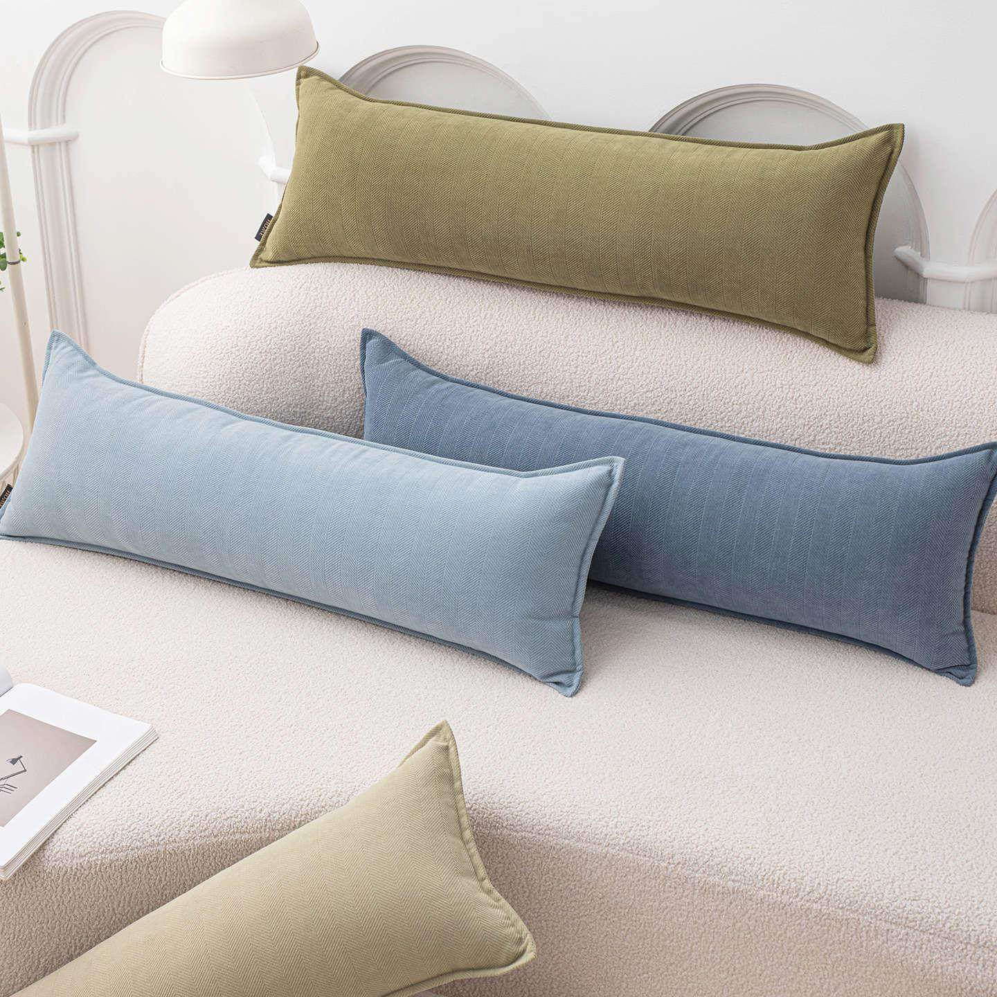 雪尼尔抱枕腰靠长条沙发客厅腰枕靠枕套长方形床头床上靠垫靠背垫,居家布艺,抱枕被,淘宝优惠券,粉丝福利购,淘宝优惠卷