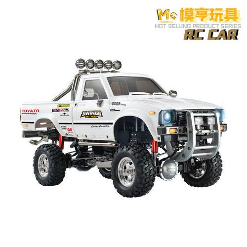 恒冠新品小山猪P409四驱遥控车1:102.4G卡车全比例四通越野车