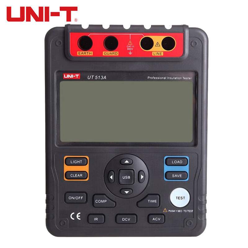 优利德UT505A/515A绝缘电阻仪UT512E/513B/516B数字兆欧表