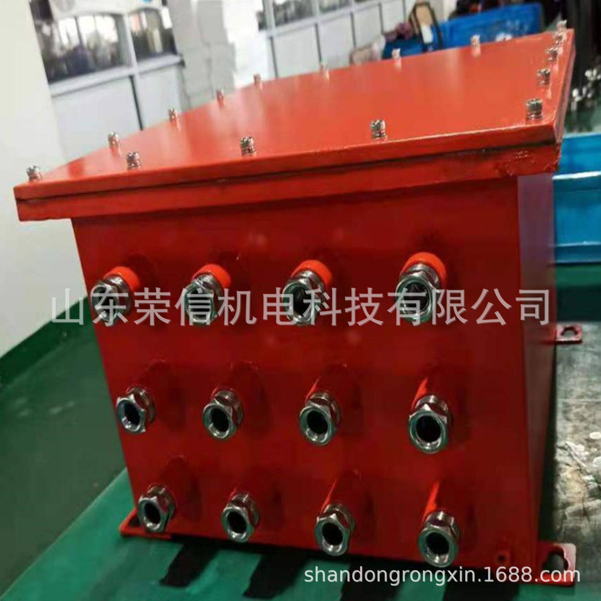 Q235防爆箱体Q235钢板焊接防爆外壳矿用防爆控制柜加工