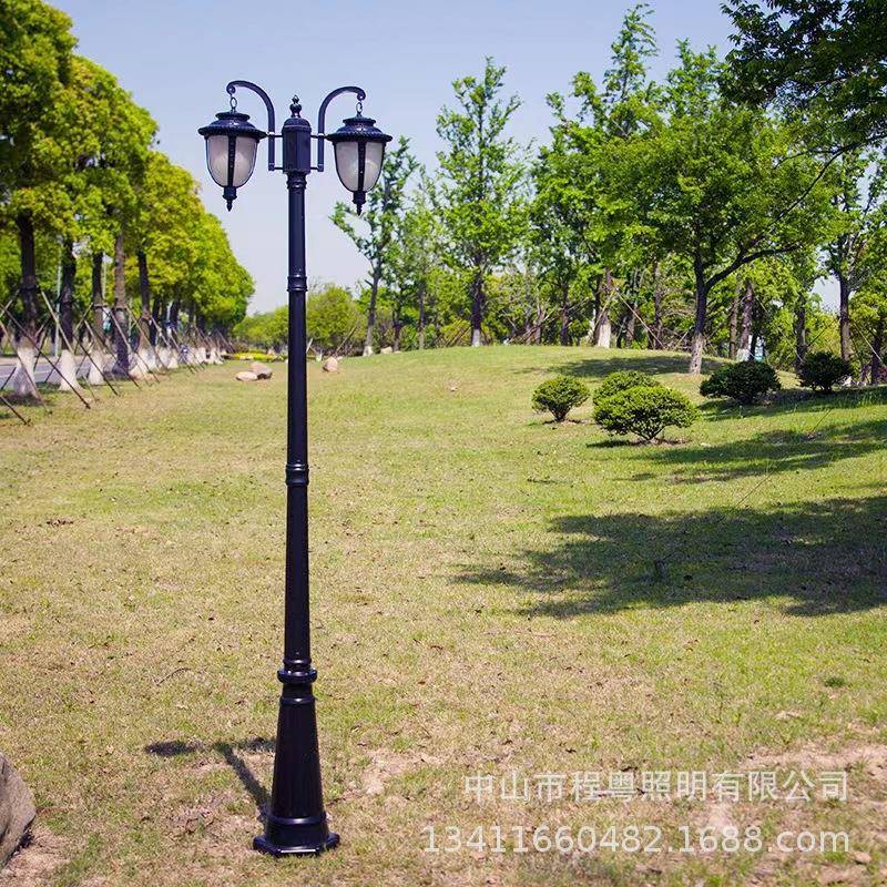 复古欧式庭院灯户外草坪灯景观灯LED别墅花园小区照明景观路灯