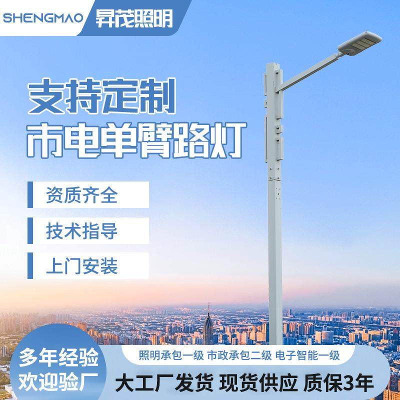 生产LED市电单臂路灯一体化城市道路照明工程热镀锌灯杆,家装灯饰光源,其它灯具灯饰,淘宝优惠券,粉丝福利购,淘宝优惠卷