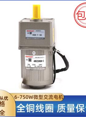 MINPEAR明牌工厂现货供应微型交流马达6W定速电机2IK6GN-C台力