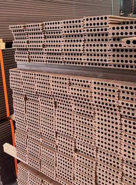 户外塑木地板decking木塑地台室外pvc防腐木塑料阳台PEwallpanel