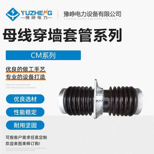 10KV母线式穿墙套管CMWW-10/2000A耐污型户外母线穿墙瓷套管