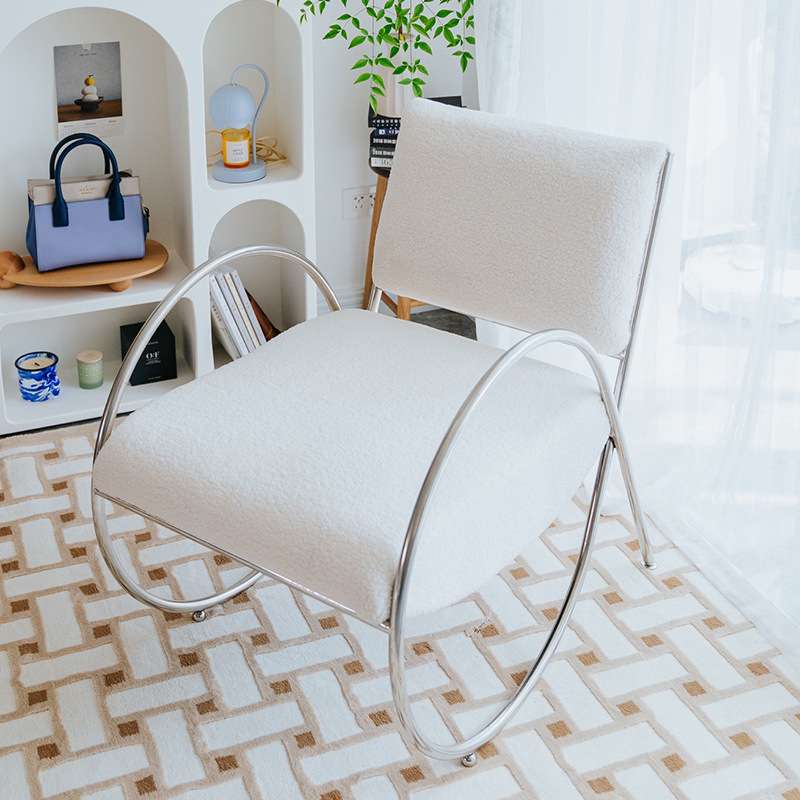 北欧现代懒人沙发椅房间阳台卧室小户型背靠椅网红单人休闲椅子