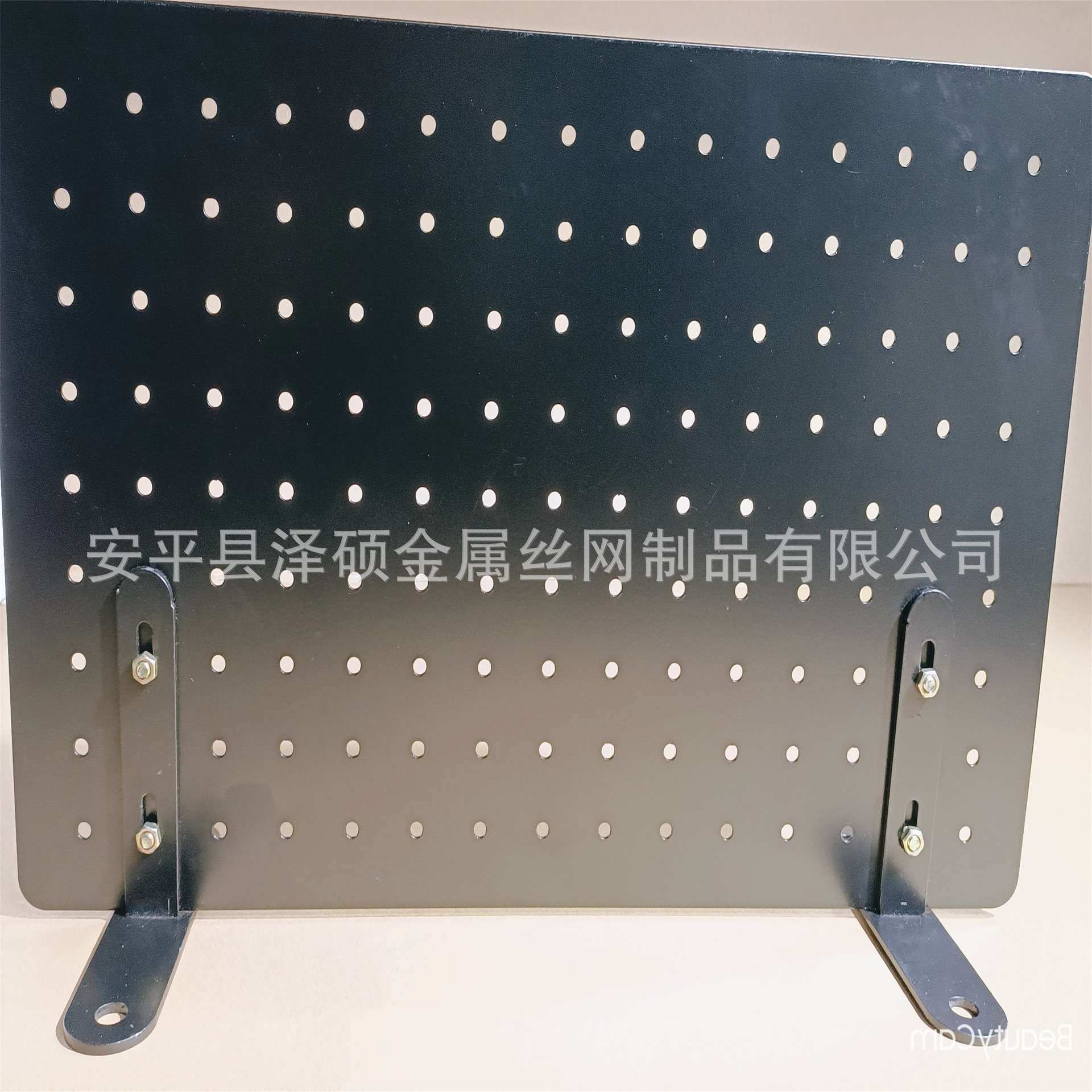 桌面收纳洞洞板免打孔置物架电脑办公桌上铁艺装饰书架创意洞洞板