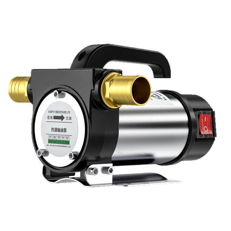 热卖正反转电动抽油泵12V24V220V伏自吸泵直流柴油泵加油机抽油器