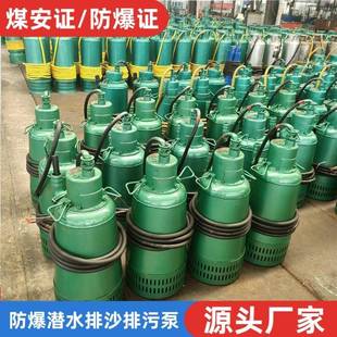N防爆排污泵660v1140v潜污泵 BQS矿用潜水排沙泵bqs200
