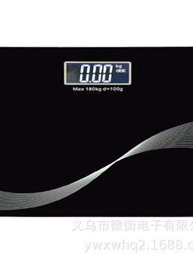 2018年新款2015K干电池背光人体秤浴室秤180公斤多图案礼品秤